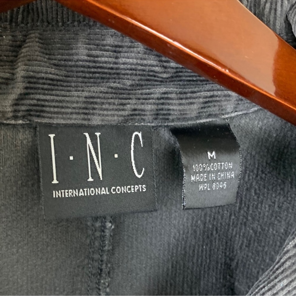I.N.C. International Concepts Women's Corduroy Jacket size medium black - Picture 6 of 6